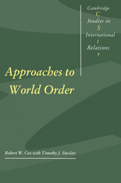 Book cover of: Approaches to World Order