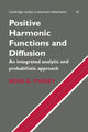 Book cover of: Positive Harmonic Functions and Diffusion