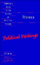Book cover of: Thoreau: Political Writings