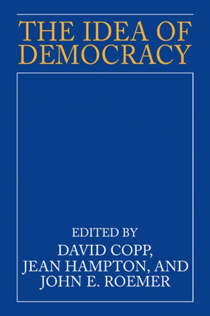 Book cover of: Idea of Democracy