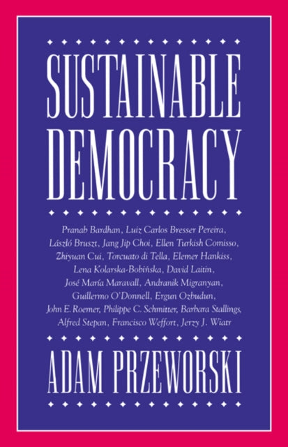 Book cover of: Sustainable Democracy