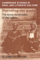 Book cover of: Narrating our Pasts. By: Elizabeth Tonkin