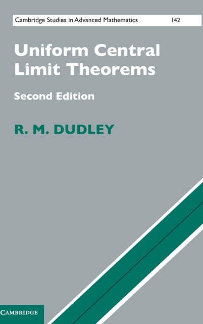 Book cover of: Uniform Central Limit Theorems. By: R. M. Dudley
