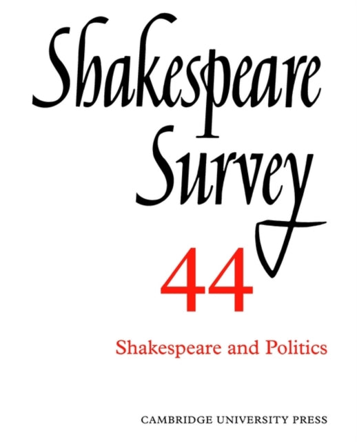 Book cover of: Shakespeare Survey. By: Stanley Wells