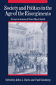 Book cover of: Society and Politics in the Age of the Risorgimento
