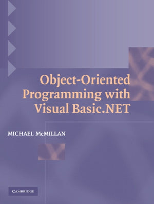 Object-Oriented Programming with Visual Basic.NET