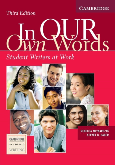 Book cover of: In our Own Words Student Book. By: Rebecca Mlynarczyk