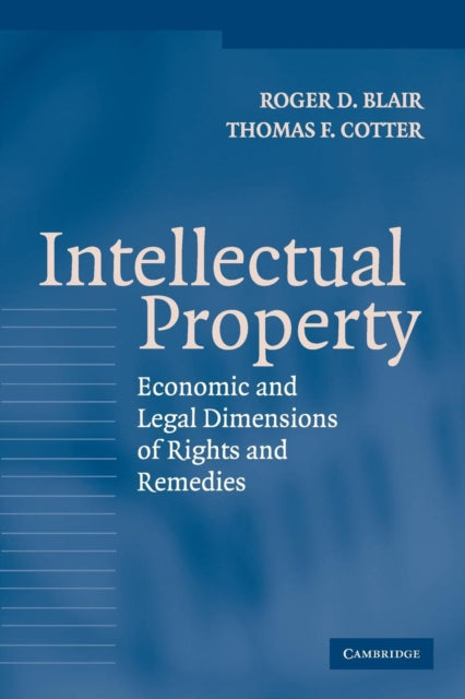 Book cover of: Intellectual Property. By: Roger D. Blair