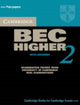 Book cover of: Cambridge BEC 2 Higher Student's Book with Answers. By: Cambridge ESOL
