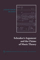Book cover of: Schenker's Argument and the Claims of Music Theory