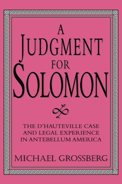 Book cover of: Judgment for Solomon
