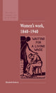 Book cover of: Women's Work, 1840-1940