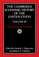 Book cover of: Cambridge Economic History of the United States