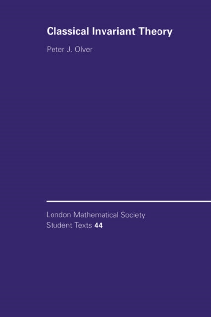Book cover of: Classical Invariant Theory