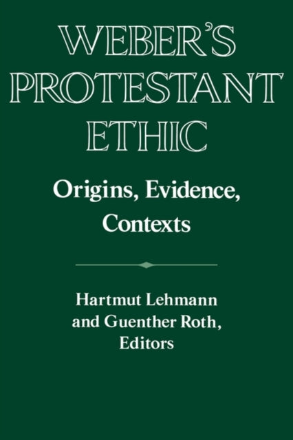 Book cover of: Weber's Protestant Ethic