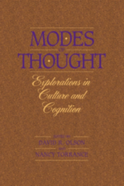 Book cover of: Modes of Thought