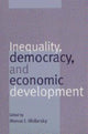 Book cover of: Inequality, Democracy, and Economic Development