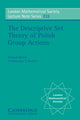 Book cover of: Descriptive Set Theory of Polish Group Actions