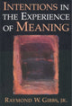 Book cover of: Intentions in the Experience of Meaning