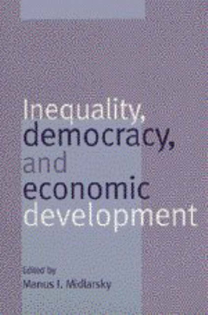 Book cover of: Inequality, Democracy, and Economic Development