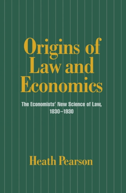 Book cover of: Origins of Law and Economics