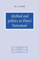 Book cover of: Method and Politics in Plato's Statesman