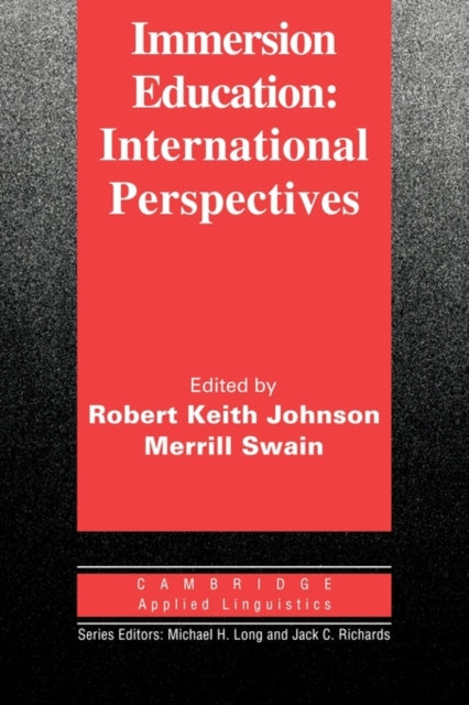 Book cover of: Immersion Education