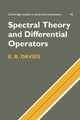 Book cover of: Spectral Theory and Differential Operators. By: Davies