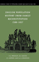 Book cover of: English Population History from Family Reconstitution 1580–1837