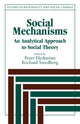 Book cover of: Social Mechanisms