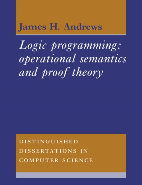 Book cover of: Logic Programming. By: James H. Andrews