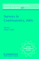 Book cover of: Surveys in Combinatorics 2005. By: Bridget S. Webb