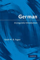 Book cover of: German. By: Sarah M. B. Fagan, Sarah Fagan