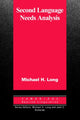 Book cover of: Second Language Needs Analysis