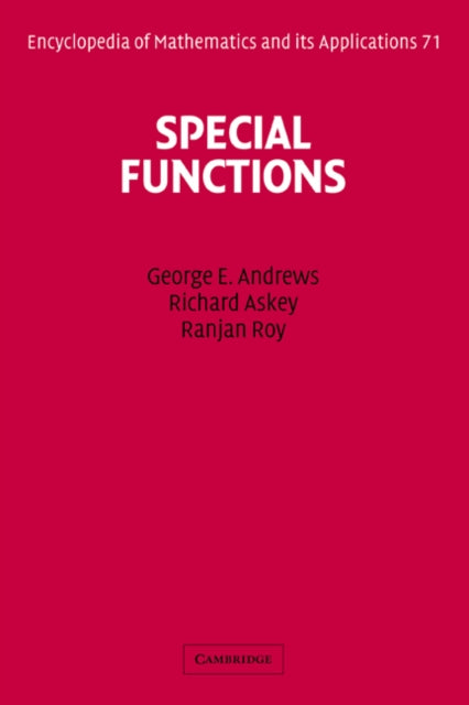 Book cover of: Special Functions