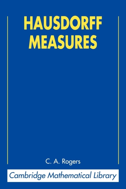 Book cover of: Hausdorff Measures
