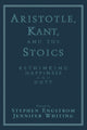 Book cover of: Aristotle, Kant, and the Stoics