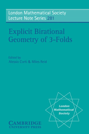 Explicit Birational Geometry of 3-folds