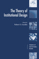 Book cover of: Theory of Institutional Design. By: Goodin