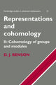 Book cover of: Representations and Cohomology: Volume 2, Cohomology of Groups and Modules. By: D. J. Benson