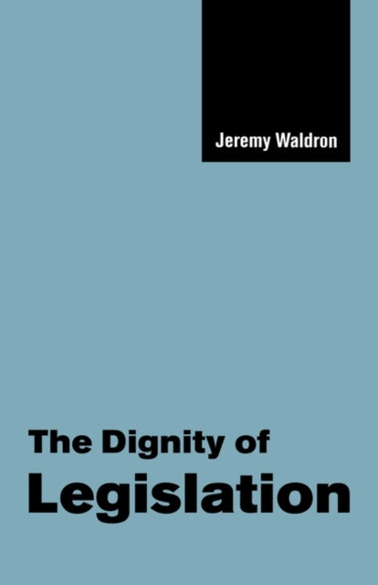 Book cover of: Dignity of Legislation