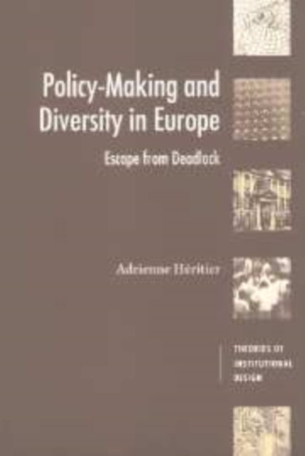 Book cover of: Policy-Making and Diversity in Europe. By: Adrienne Heritier