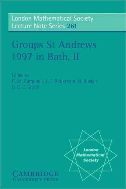 Book cover of: Groups St Andrews 1997 in Bath: Volume 2