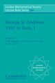 Book cover of: Groups St Andrews 1997 in Bath: Volume 1