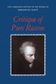 Book cover of: Critique of Pure Reason