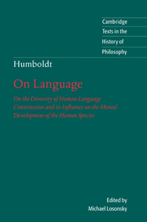 Humboldt: 'On Language'