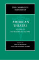 Book cover of: Cambridge History of American Theatre. By: Don B. Wilmeth