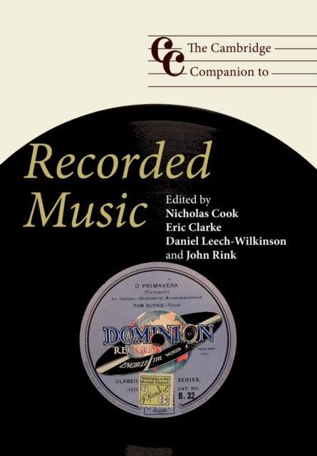 Book cover of: Cambridge Companion to Recorded Music
