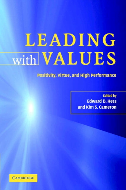 Book cover of: Leading with Values