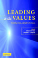 Book cover of: Leading with Values
